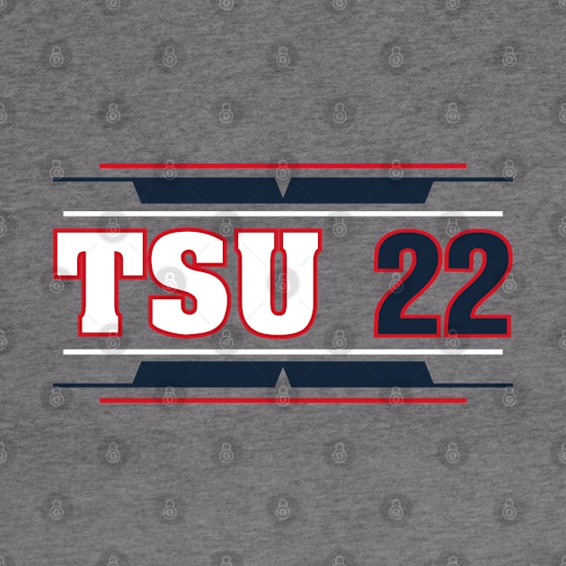 #22 TSU Logo by Lifeline/BoneheadZ Apparel